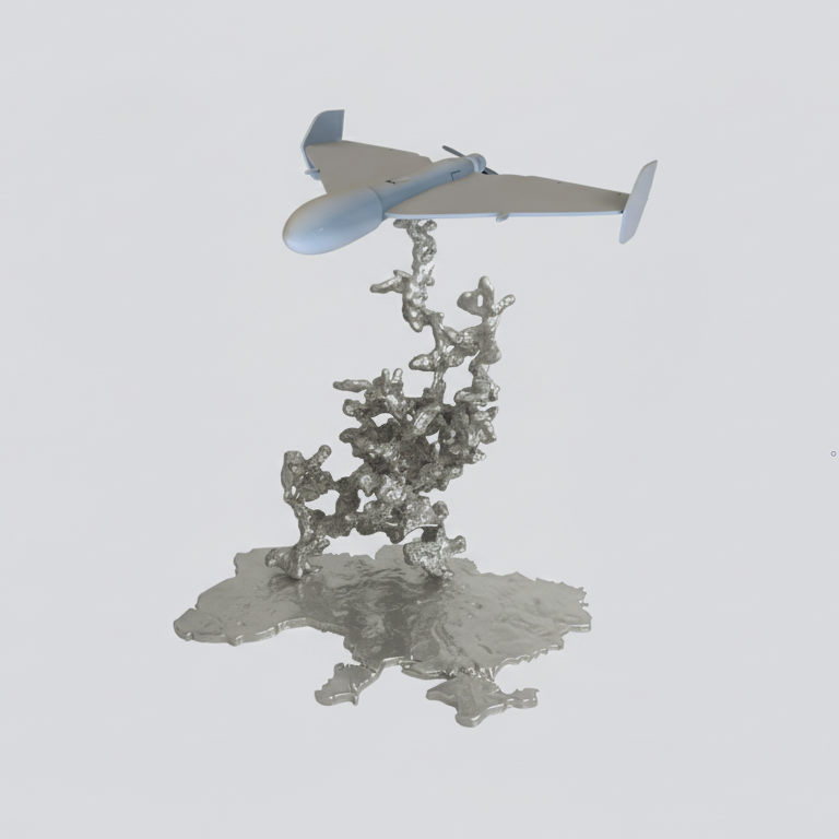 Sovereignty From The Swarm Sculpture